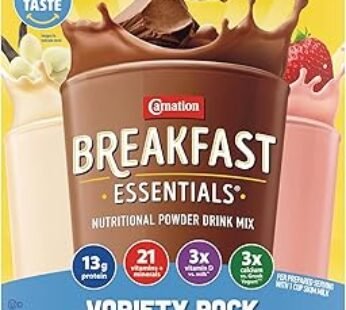 Nestle Carnation Breakfast Essentials Complete Nutritional Drink Rich Milk Chocolate/Classic French Vanilla/Strawberry Sen…