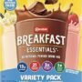 Nestle Carnation Breakfast Essentials Complete Nutritional Drink Rich Milk Chocolate/Classic French Vanilla/Strawberry Sen...