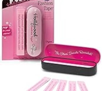 Hollywood Fashion Secrets Fashion Tape Strips, Double-Sided Tape for Clothes, Clear Adhesive Strips for Wardrobe Malfuncti…